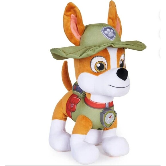 Paw Patrol Talking Tracker 12-Inch Tall Interactive Plush Toy with Music, Sounds - Picture 2 of 4